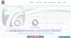 Desktop Screenshot of canacintracordoba.org