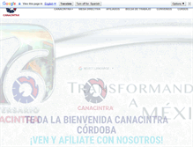 Tablet Screenshot of canacintracordoba.org